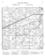 Six Mile Grove Township, Chippewa River, Swift County 1954